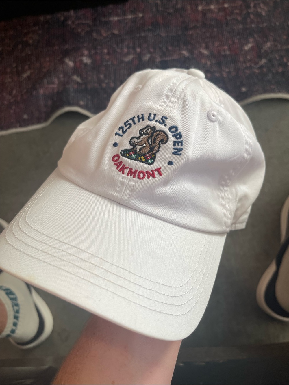 125th U.S. Open Oakmont White Baseball Cap